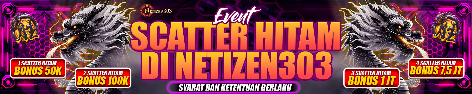 SCATTER HITAM NETIZEN303